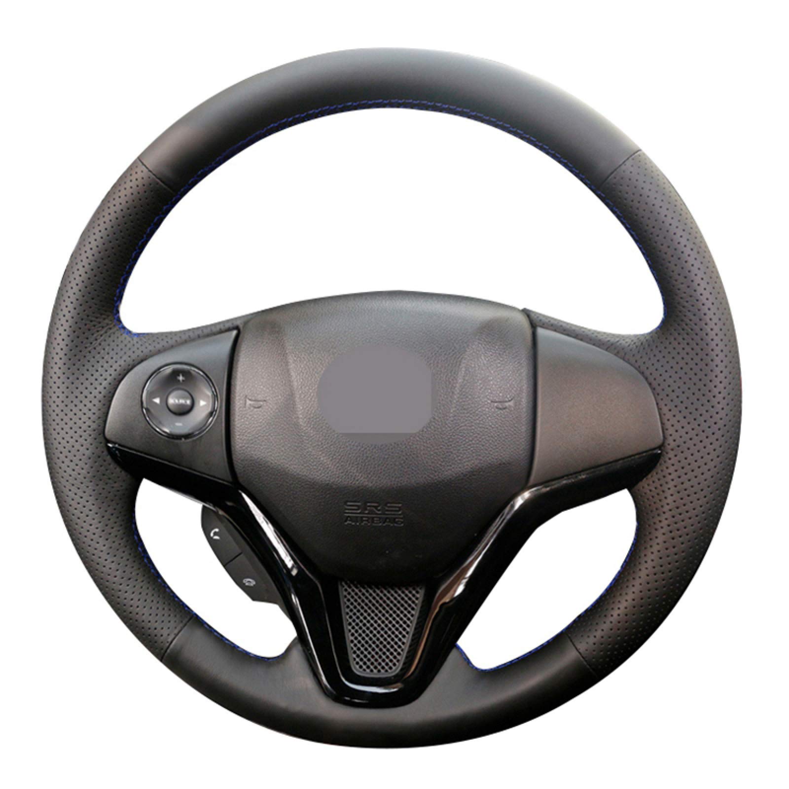 Auto Lenkradbezug Handgenähtes Leder Auto Lenkradbezug, für Honda Fit 2014-2019 City 2014-2019 HR-V HRV 2016 Jazz 2014-2019 Auto Lenkradbezug Handgenähtes Leder Auto Lenkradbezug, für Honda Fit 2014-2019 City 2014-2019 HR-V HRV 2016 Jazz 2014-2019 von JIERS