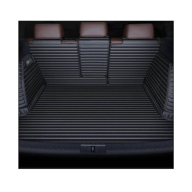 Allwetter Kofferraummatte Auto Für Benz Für C-Klasse W206 2021 2022 2023 Vollständige Abdeckung Kofferraummatte Zubehör Innenausstattung(Black beige) von JIIYP