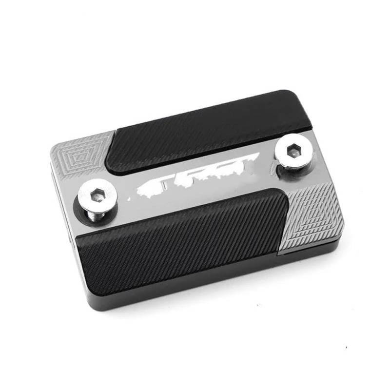 Vorne Hinten Flüssigkeit Reservoir Abdeckung Für CBR500R 2013-2023 Motorradzubehör Vorderradbremsflüssigkeitsbehälterdeckel Zylinderöltankdeckel(1 Piece Titanium) von JIIYP