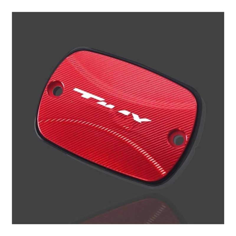 Vorne Hinten Flüssigkeit Reservoir Abdeckung Für TMAX560 2020-2022 2023 2024 Motorrad Vorderradbremsflüssigkeitsbehälterdeckel Öltankdeckel Öleinfülldeckel(Red) von JIIYP
