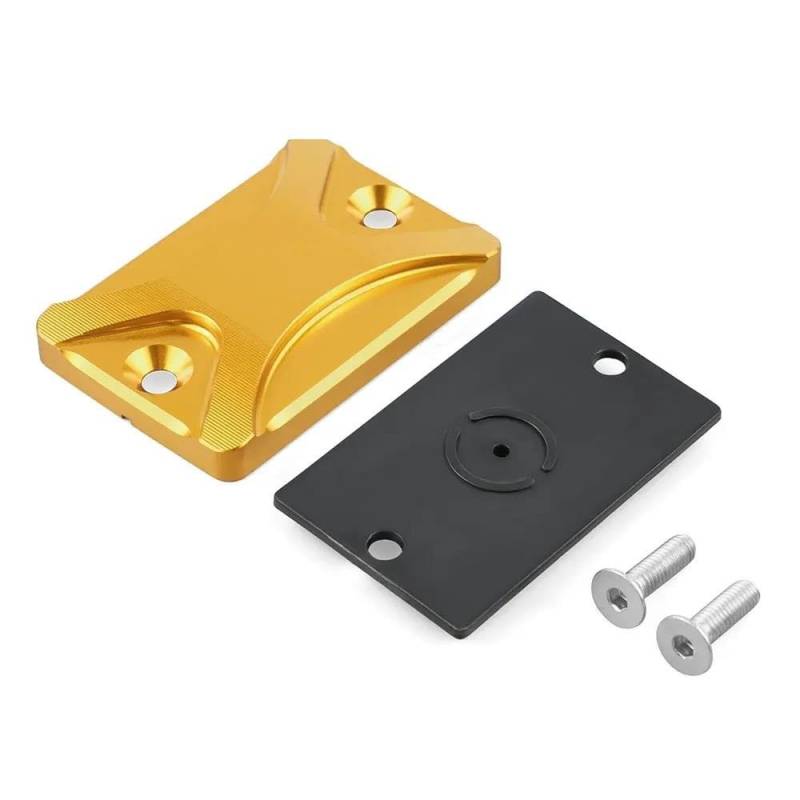 Vorne Hinten Flüssigkeit Reservoir Abdeckung Für XR650L 1993-2020 Für CRF250L M 2012-2019 Motorrad Vorderradbremsflüssigkeitsbehälter Abdeckkappe(Yellow) von JIIYP