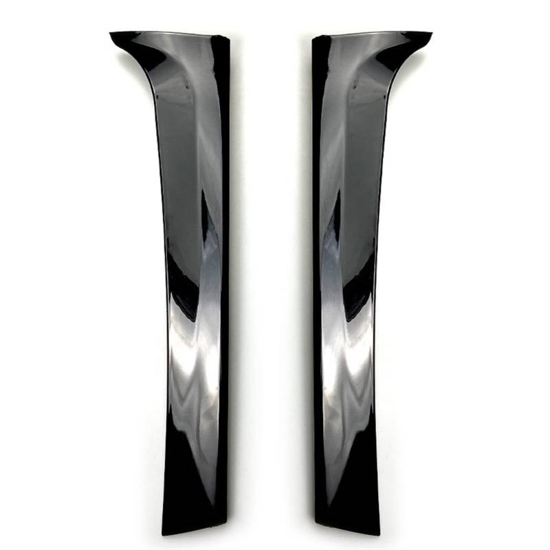 JINFOLI 2PCS glänzend schwarz Heckscheibenspoiler Seitenflügelverkleidung, for VW, for TIGUAN, for MK1 MK2 Autofensterverkleidung(MK2) von JINFOLI