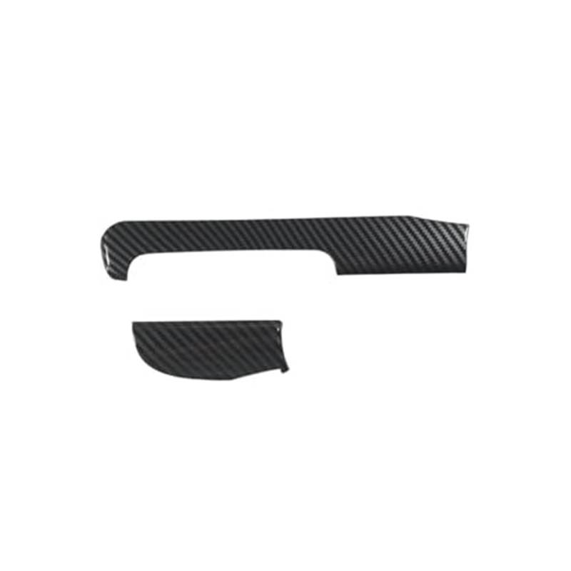 JINFOLI Auto Central Inner, for Golf, 6 MK6, for GTI 2008-2013 ABS-Kohlefaser-Textur Auto-Mittelkonsole Armaturenbrett-Panel-Streifenabdeckung Schutzverkleidung Auto-Innendekorationspanel Armaturenbre von JINFOLI