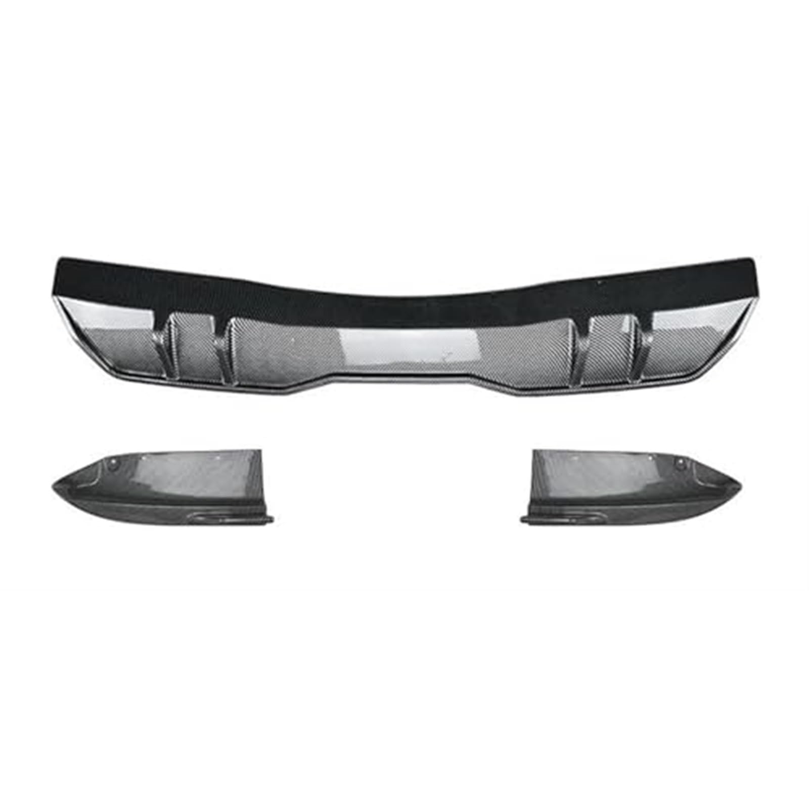 JINFOLI Auto-Heckspoiler, Heckspoilerlippe, Heckspoilerkante, Carbon/Außenschutzzubehör, for, for X5 G05 2019+ Heckspoiler(Carbon Look Set) von JINFOLI