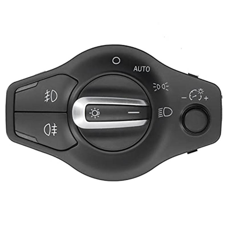 JINFOLI Auto Scheinwerfer Schalter Scheinwerfer Control Schalter Front Licht Schalter Ersatz Zubehör 8K0941531AS Scheinwerfer-Steuerschalter von JINFOLI