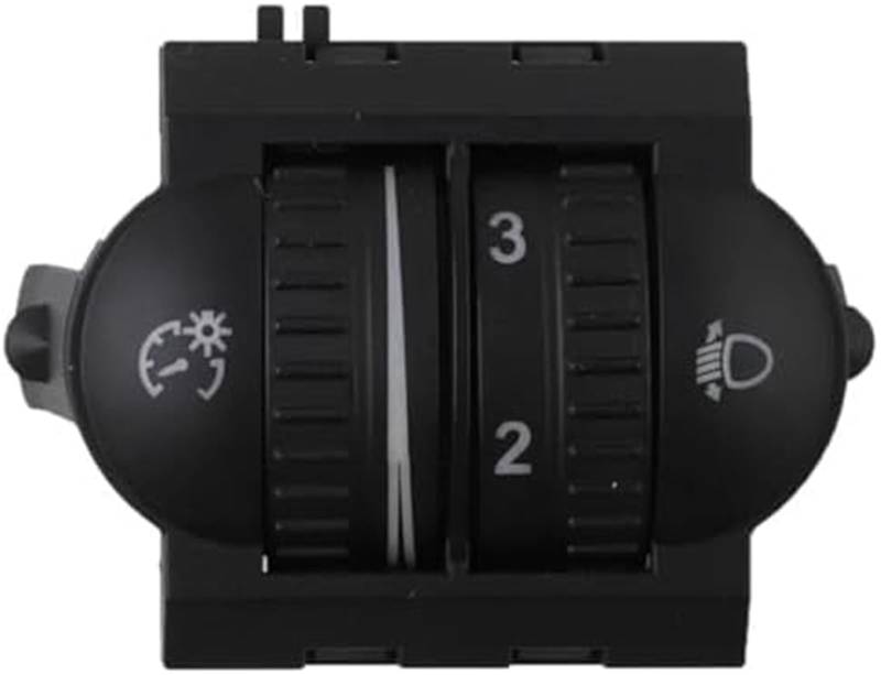 JINFOLI Autoscheinwerferschalter, for VW, for Golf, 6 Mk6 5Kd941333 Auto-Frontlichtschalter Scheinwerfer-Dimmer Scheinwerfer-Steuerschalter Scheinwerfer-Steuerschalter von JINFOLI