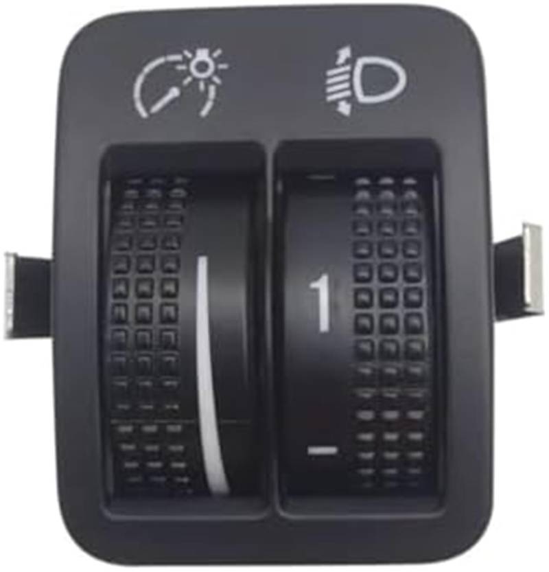 JINFOLI Autoscheinwerferschalter, for VW, for Tiguan, Auto-Frontlichtschalter Scheinwerfer-Dimmer Scheinwerfer-Steuerschalter 5Nd941333A Scheinwerfer-Steuerschalter von JINFOLI