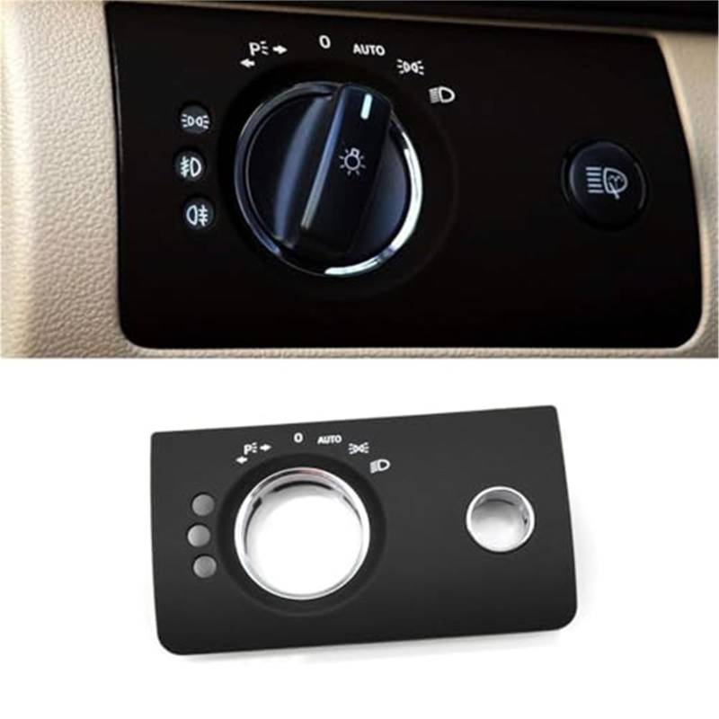 JINFOLI For Mercedes, for Benz, ML GL W164, Abdeckung des vorderen Scheinwerfer-Steuerschalters, Ersatz des Zubehörs for die Verkleidung des Scheinwerfer-Innenraumschalters Scheinwerfer-Steuerschalter von JINFOLI