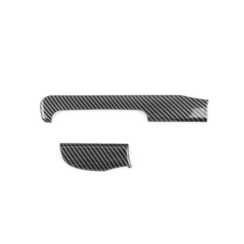 JINFOLI Innenausstattung der Auto-Mittelkonsole, for Golf, 6 MK6, for GTI 2008-2013 Auto-ABS-Kohlefaser-Mittelkonsole Armaturenbrett-Panel-Streifen Abdeckung Verkleidung Innenzubehör Kohlefaser-Stil M von JINFOLI