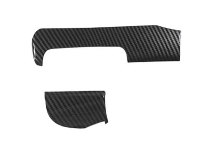JINFOLI LHD, for Golf, 6 MK6, for GTI 2008-2013 ABS-Kohlefaser-Textur Auto-Mittelkonsole Armaturenbrett-Panel-Streifen Abdeckung Schutzverkleidung Auto-Innenformteil Armaturenbrettleiste für den Autoi von JINFOLI