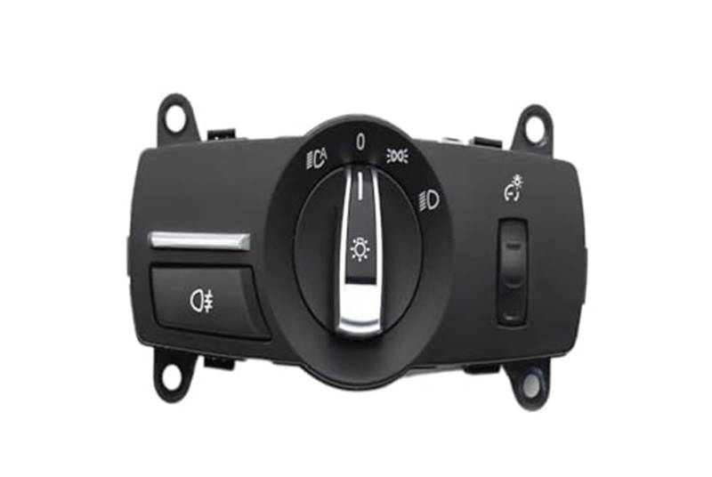 JINFOLI Multifunktionale Scheinwerferschalterbaugruppe for die Frontscheinwerfer des Autos, for, 5er 6er 7er X3 X4 F10 F11 F07 F06 F01 F25 F26 61319192744. Einfache Installation Scheinwerfer-Steuersc von JINFOLI