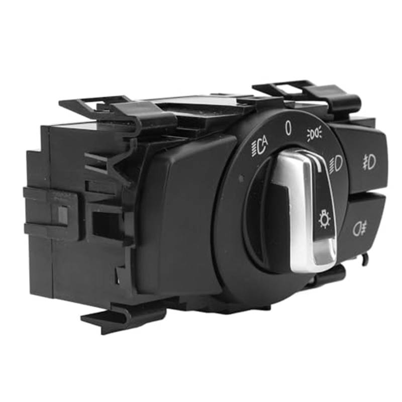 JINFOLI Scheinwerfer-Lichtsteuerungsschalter 61319169404 Präziser Frontscheinwerferschalter, for 1er 3er E82 E88 E90 LCI E91 LCI X1 E84 Automatische Scheinwerfer-Nebelscheinwerfersteuerung Nebelschein von JINFOLI