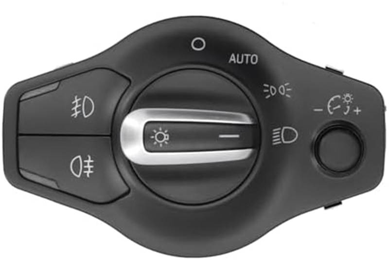 JINFOLI Scheinwerferschalter, for A4 A5 S4 S5 Q5 8K0941531AS Auto-Frontlichtschalter Scheinwerfer-Dimmer Scheinwerfer-Steuerschalter Scheinwerfer-Steuerschalter von JINFOLI
