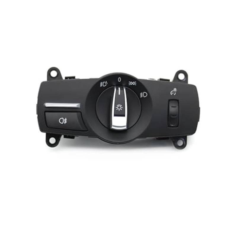 JINFOLI Scheinwerferschalter for die Frontscheinwerfer, for, 5er 6er 7er X3 X4 F10 F11 F07 F06 F01 F25 F26 61319192744 61319192746 Scheinwerfer-Steuerschalter(Black Model A) von JINFOLI