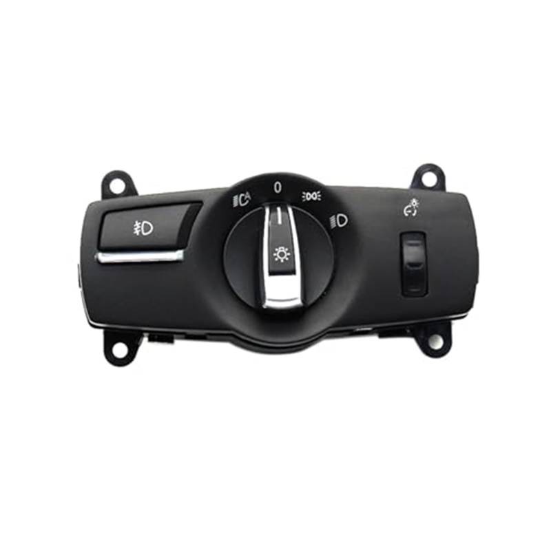 JINFOLI Scheinwerferschalter for die Frontscheinwerfer, for, 5er 6er 7er X3 X4 F10 F11 F07 F06 F01 F25 F26 61319192744 61319192746 Scheinwerfer-Steuerschalter(Black Model D) von JINFOLI