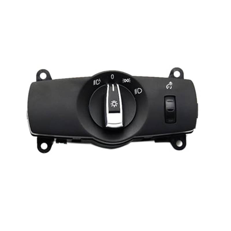 JINFOLI Scheinwerferschalter for die Frontscheinwerfer, for, 5er 6er 7er X3 X4 F10 F11 F07 F06 F01 F25 F26 61319192744 61319192746 Scheinwerfer-Steuerschalter(Black Model E) von JINFOLI