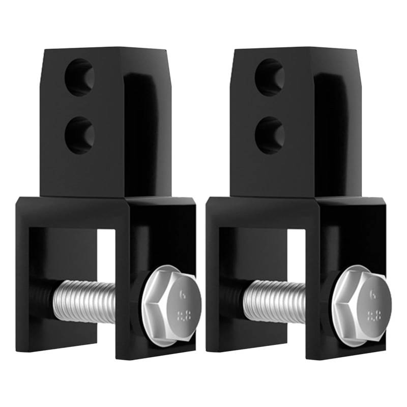 Motorrad-Stoßdämpferhalterung, Motorrad-Hinterrad-Stoßdämpfer-Riser | 2 Stück Höhenverlängerungs-Absorber-Riser-Adapter,Mit Schrauben-Frontstoßdämpfer-Riser, Höhenverlängerungsdämpfer aus von JINGAN
