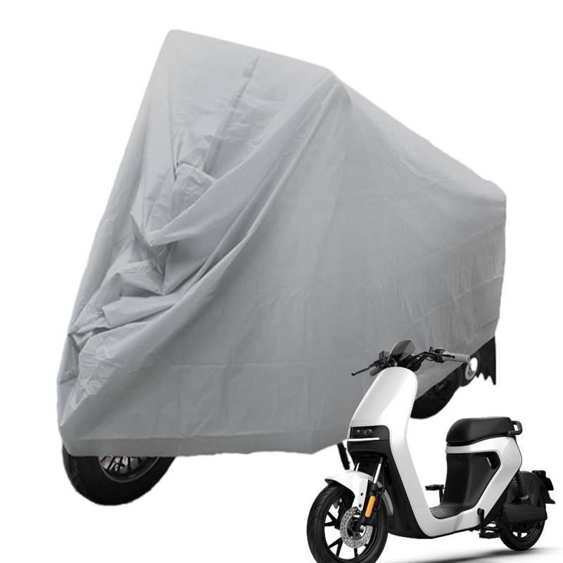 Motorradabdeckung | Motorradabdeckung Wasserdicht Outdoor | Motorrad Garage Abdeckung Winterfest | Staubschutzhülle für Moto Roller Moped Motocross von JINGAN