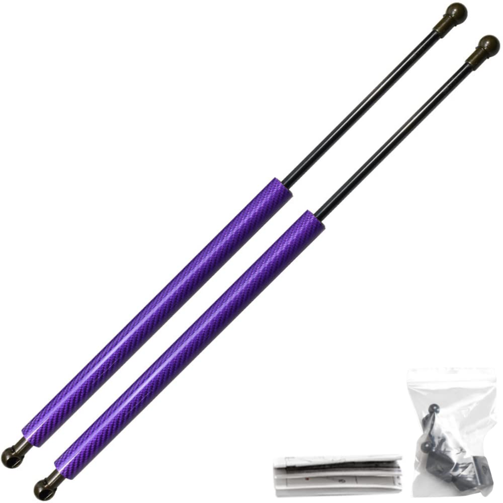 JINGLING Automatische Kofferraumstreben für Astra J GTC 3-Türer Schrägheck Coupé 2011-2015 Heckklappe Heckklappe Gasdämpfer Lift Stützen (Lila Kohlefaser) von JINGLING