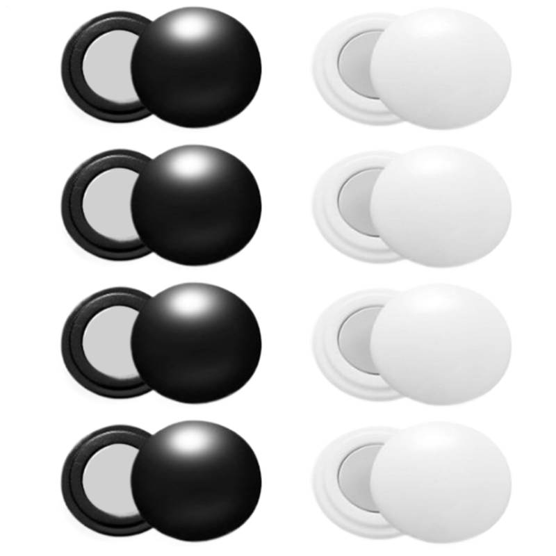 JINGLING Startnummer Magneten, Rennnummer Clips 8 Paare, Multifunktionale Wiederverwendbare Magnethalter für Sportwettkämpfe Tanz Radrennen und Laufveranstaltungen von JINGLING