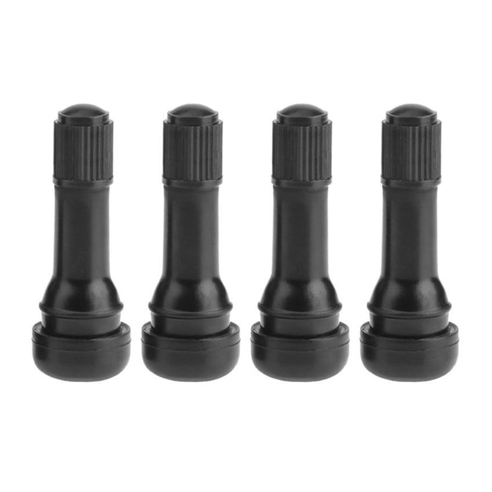 JINYINGHUA 4 stücke Schwarz TR438 Snap-in Gummi Tubeless Reifen Auto Rad Reifen Ventile Mit Staubkappen Auto Zubehör JINYINGHUA 4 stücke Schwarz TR438 Snap-in Gummi Tubeless Reifen Auto Rad Reifen Ventile Mit Staubkappen Auto Zubehör von JINYINGHUA