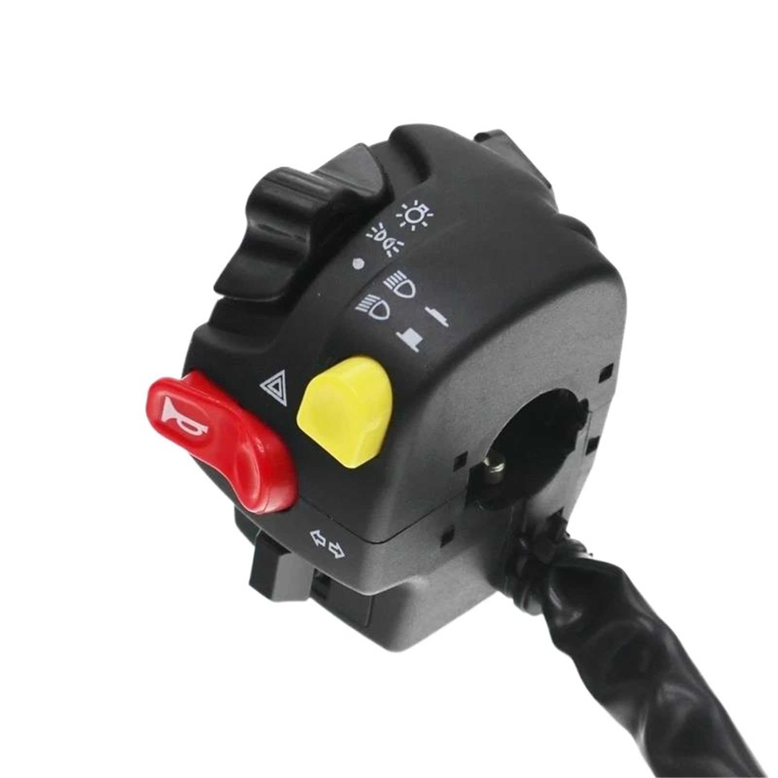 JIOEWS Griffschalter Motorrad 7/8 "Motorrad Lenker Schalter Montage Hupe Fern/Abblendlicht Scheinwerfer Nebel Licht Warnung Licht Druckschalter Lenker Steuerschalter JIOEWS Griffschalter Motorrad 7/8 "Motorrad Lenker Schalter Montage Hupe Fern/Abblendlicht Scheinwerfer Nebel Licht Warnung Licht Druckschalter Lenker Steuerschalter von JIOEWS