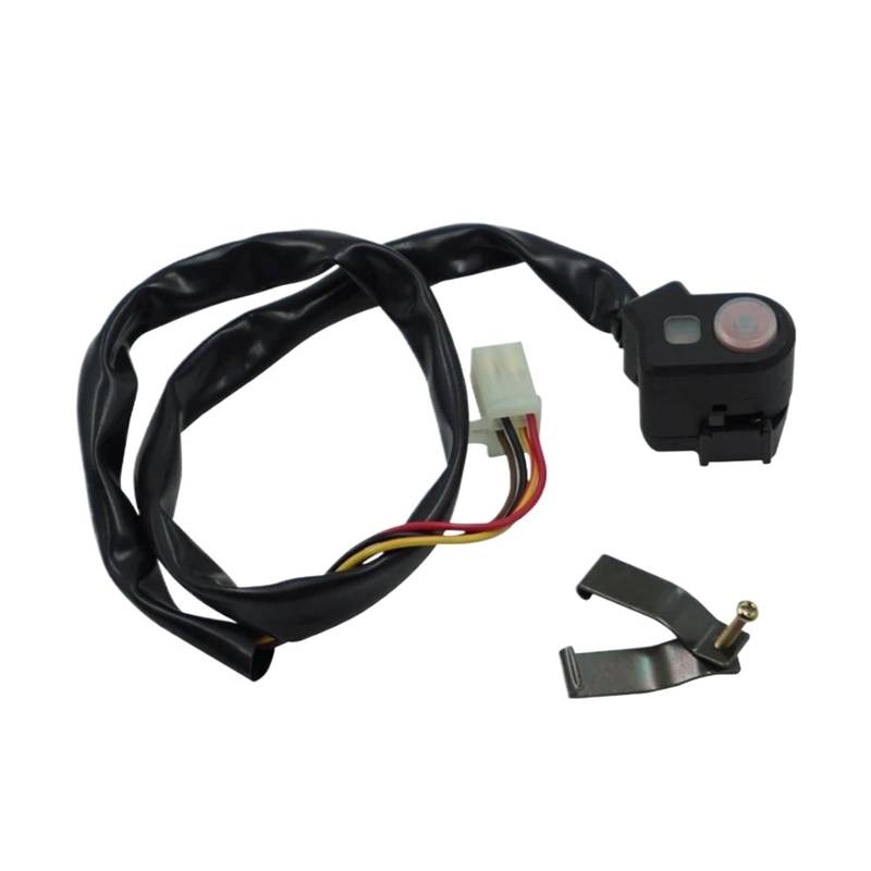 JIOEWS Griffschalter Motorrad Motorrad Tasten Motor Elektronische Start Stop Kill Schalter Taste Mit Kontrollleuchte Für CRF250 CRF450 2013-2017 Lenker Steuerschalter von JIOEWS
