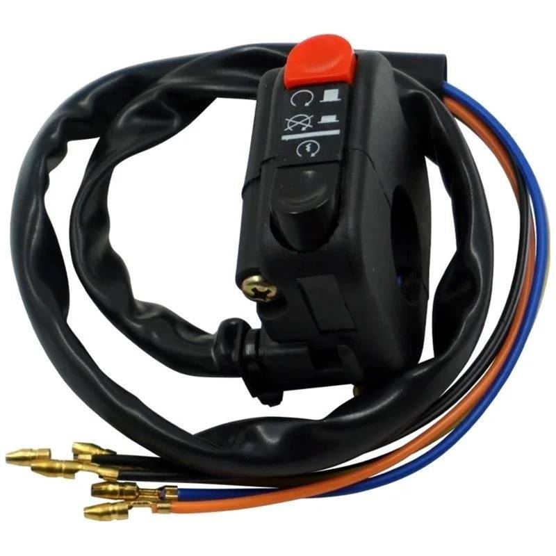 JIOEWS Griffschalter Motorrad Universal 1pc Motorrad ATV 7/8 "Lenker Montieren SwitchStart Stop Kill On Off Taste Seite Rechts Schalter Lenker Steuerschalter von JIOEWS