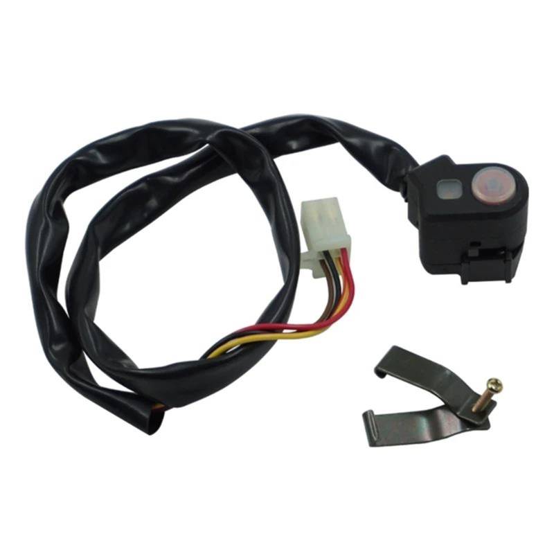 JIOEWS Griffschalter Motorrad Universal-Lenker ON Off Stop Kill Switch-Taste Motorrad Dirt Bike ATV Quad Universal 7/8 Zoll Lenker Motorstopp Lenker Steuerschalter von JIOEWS