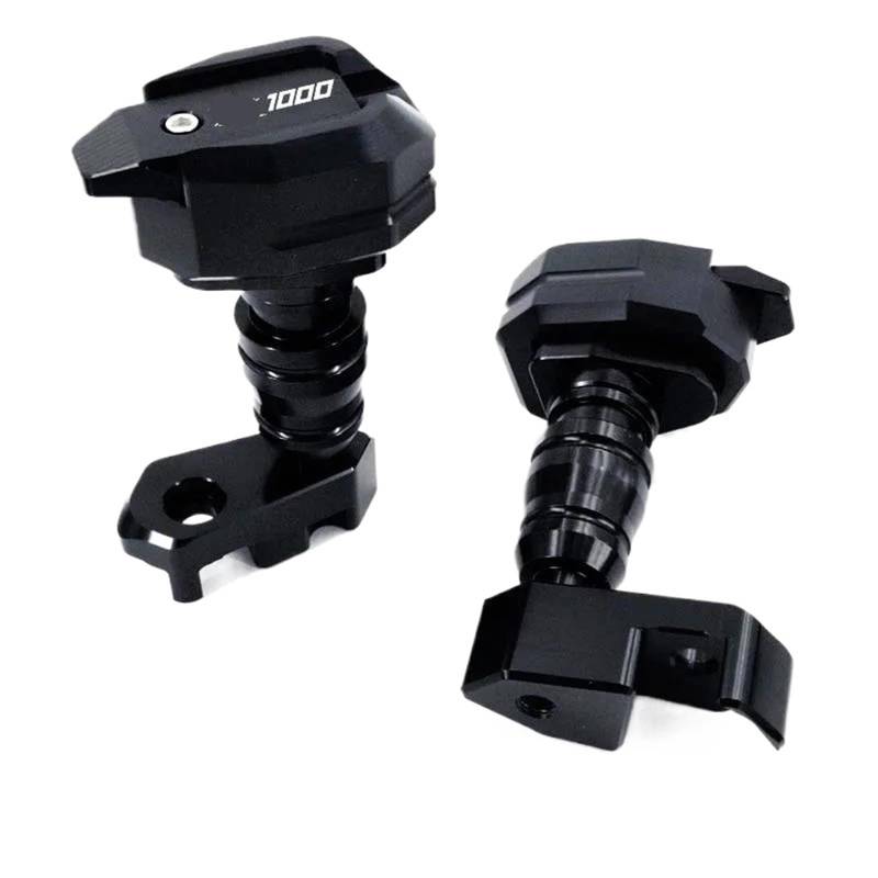 JIOEWS Motorrad Crash-Kappen Für Kawasaki Für Z1000 2010 2011-2020 Motorrad Fallen Schutz Rahmen Slider Verkleidung Schutz Anti Crash Pad Protector Crashpads Protektoren(2) von JIOEWS