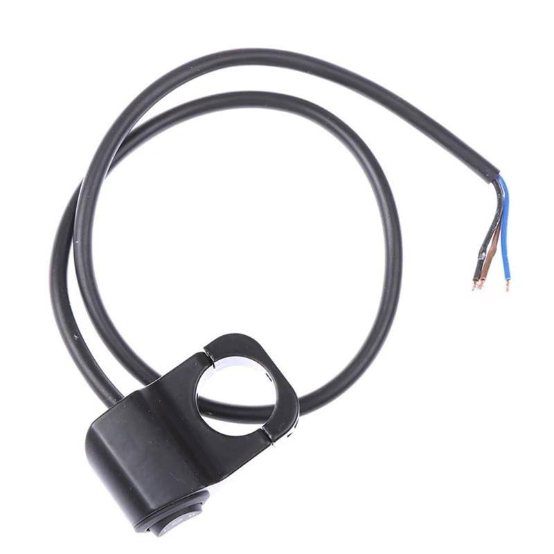 JIOEWS Motorrad Schalter Control 22 cm 7/8 Zoll Aluminium Motorrad Lenker Scheinwerferschalter Dreipositionsschalter 12 V Nebelscheinwerferschalter Griffschalter Motorrad von JIOEWS