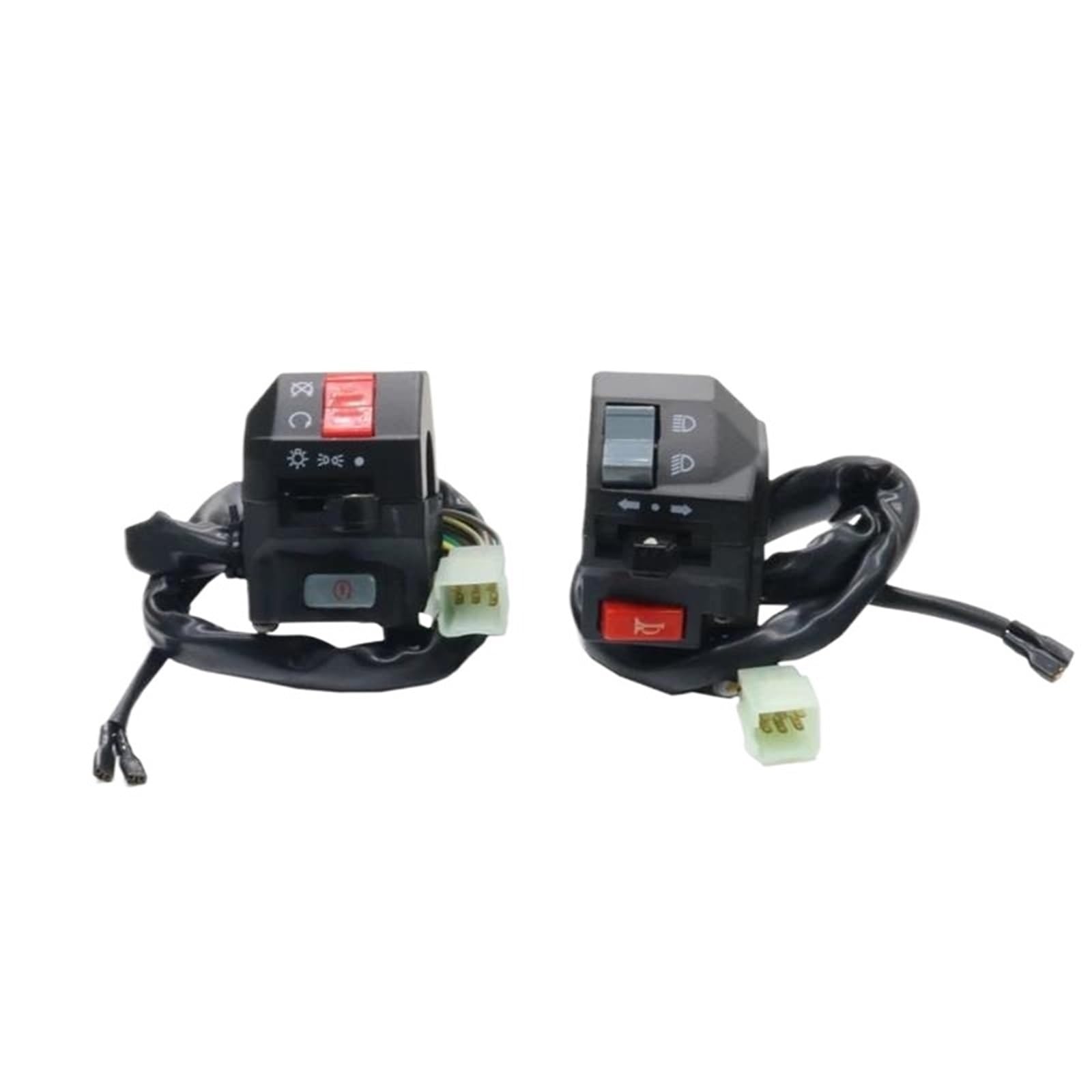 JIOEWS Motorrad Schalter Control 22mm Motorrad Schalter Hupe ButtonElektrische Nebel Lampe Licht Motocross Start Blinker Lenker Controller Schalter Griffschalter Motorrad JIOEWS Motorrad Schalter Control 22mm Motorrad Schalter Hupe ButtonElektrische Nebel Lampe Licht Motocross Start Blinker Lenker Controller Schalter Griffschalter Motorrad von JIOEWS