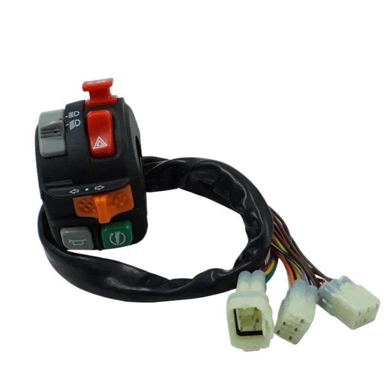JIOEWS Motorrad Schalter Control Motorrad 7/8" 22mm Lenkersteuerschalter Multifunktionsgriffschalter Für Outlander Für Renegade 400-1000 2012-2017 Schalterelement von JIOEWS