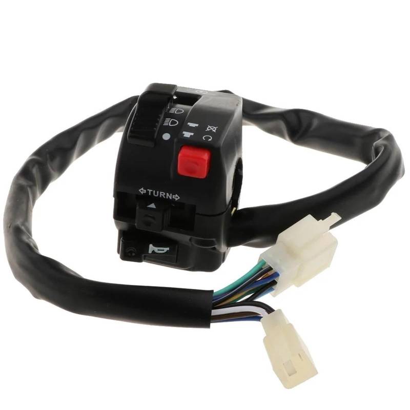 JIOEWS Motorrad Schalter Control Motorrad ATV Linker Schalter Kill Start Licht Choke Schalter Taste Linker Lenkerschalter Für 50-125cc Schalterelement von JIOEWS