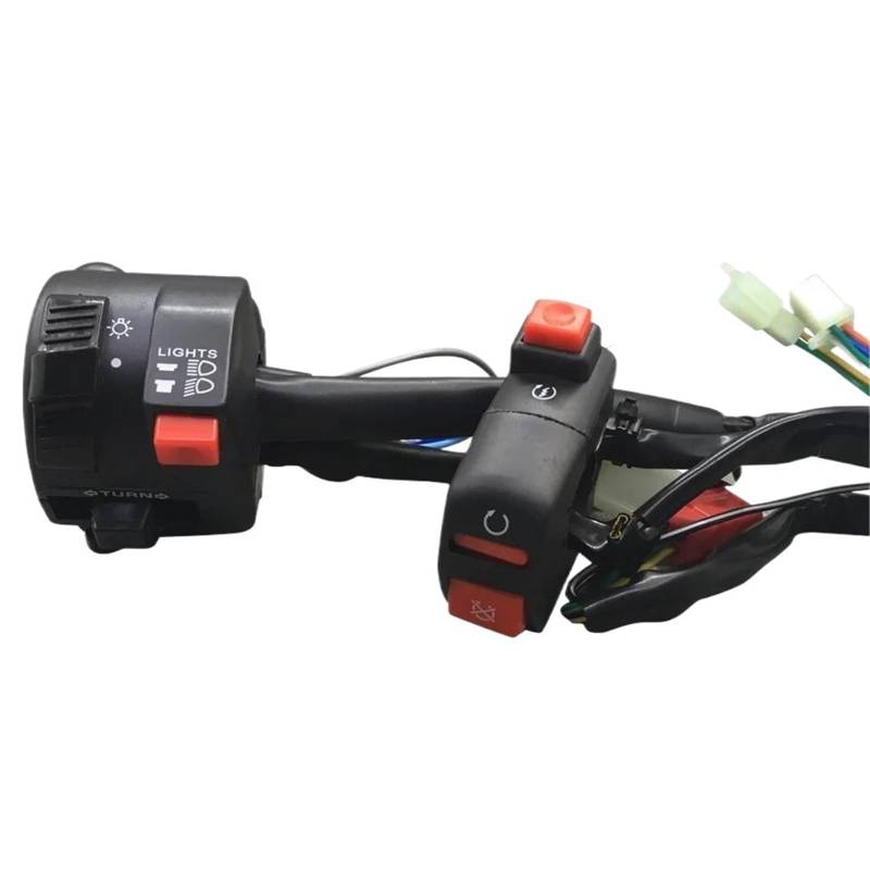 JIOEWS Motorrad Schalter Control Motorrad Blinker Control Horn Schalter Motorrad Start Off-Taste Für CBR400 NC23 NC29 VFR400 NC30 CBR250RR Schalterelement von JIOEWS