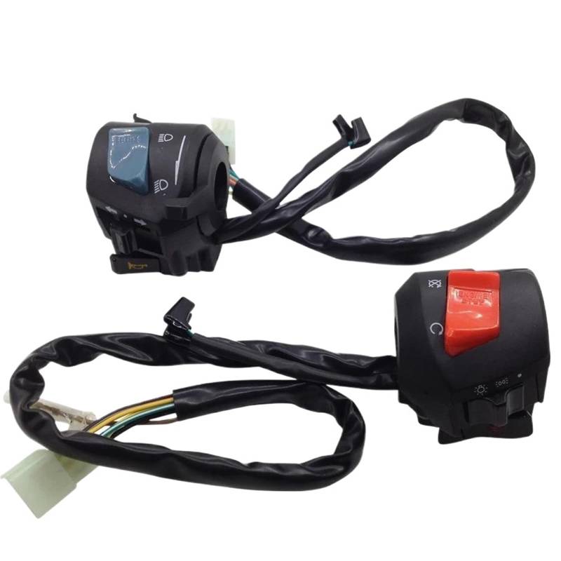 JIOEWS Motorrad Schalter Control Motorrad Blinkerschalter Motorrad Horn Steuerknopf Für CB400 1992-1998 Griffschalter Motorrad(3) von JIOEWS