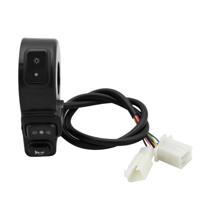 JIOEWS Motorrad Schalter Control Motorrad Elektrische Fahrrad Straße Bike ATV Quad 22mm Lenker Teile Schalter Scheinwerfer Blinker Horn AUF/Off 3 In 1 Schalter Teile Griffschalter Motorrad von JIOEWS