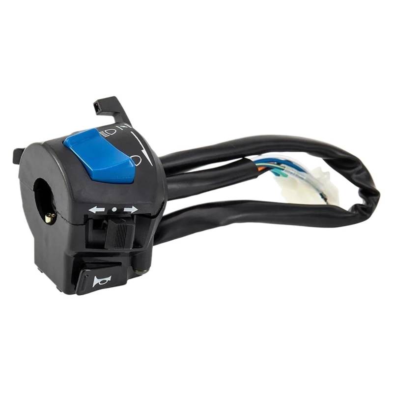 JIOEWS Motorrad Schalter Control Motorrad-Lenker-Schaltersteuerung, 7/8-Zoll-Universal-Motorrad-Horn-Blinker-Scheinwerfer-Steuerschalter Schalterelement(3) von JIOEWS