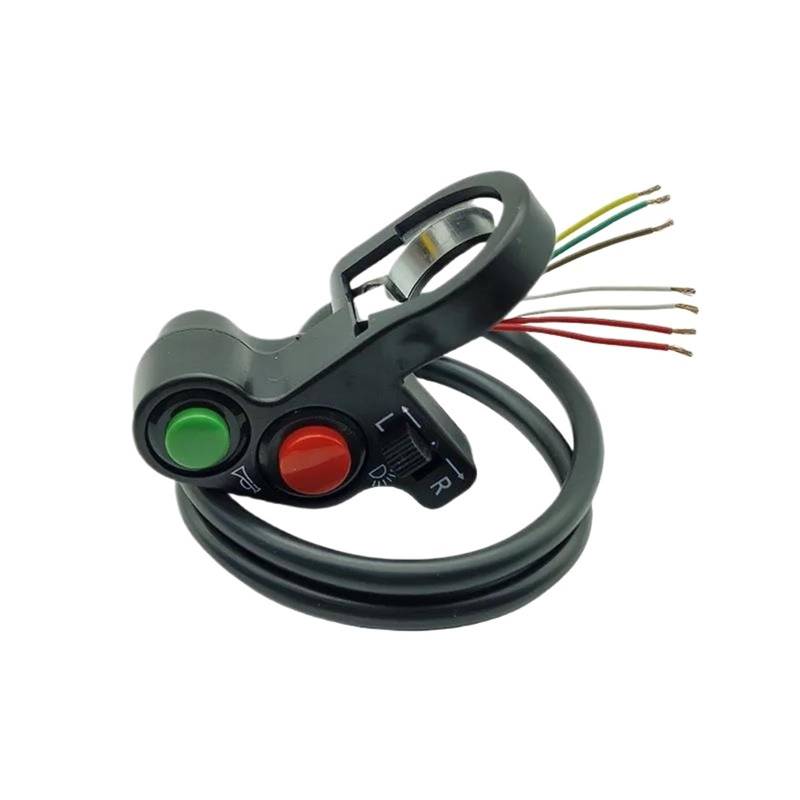 JIOEWS Motorrad Schalter Control Motorrad Roller Elektrische Fahrrad 7/8 "Lenker Horn Blinker Lichter Controller Schalter Geändert Teile Lenker Schalter Schalterelement von JIOEWS