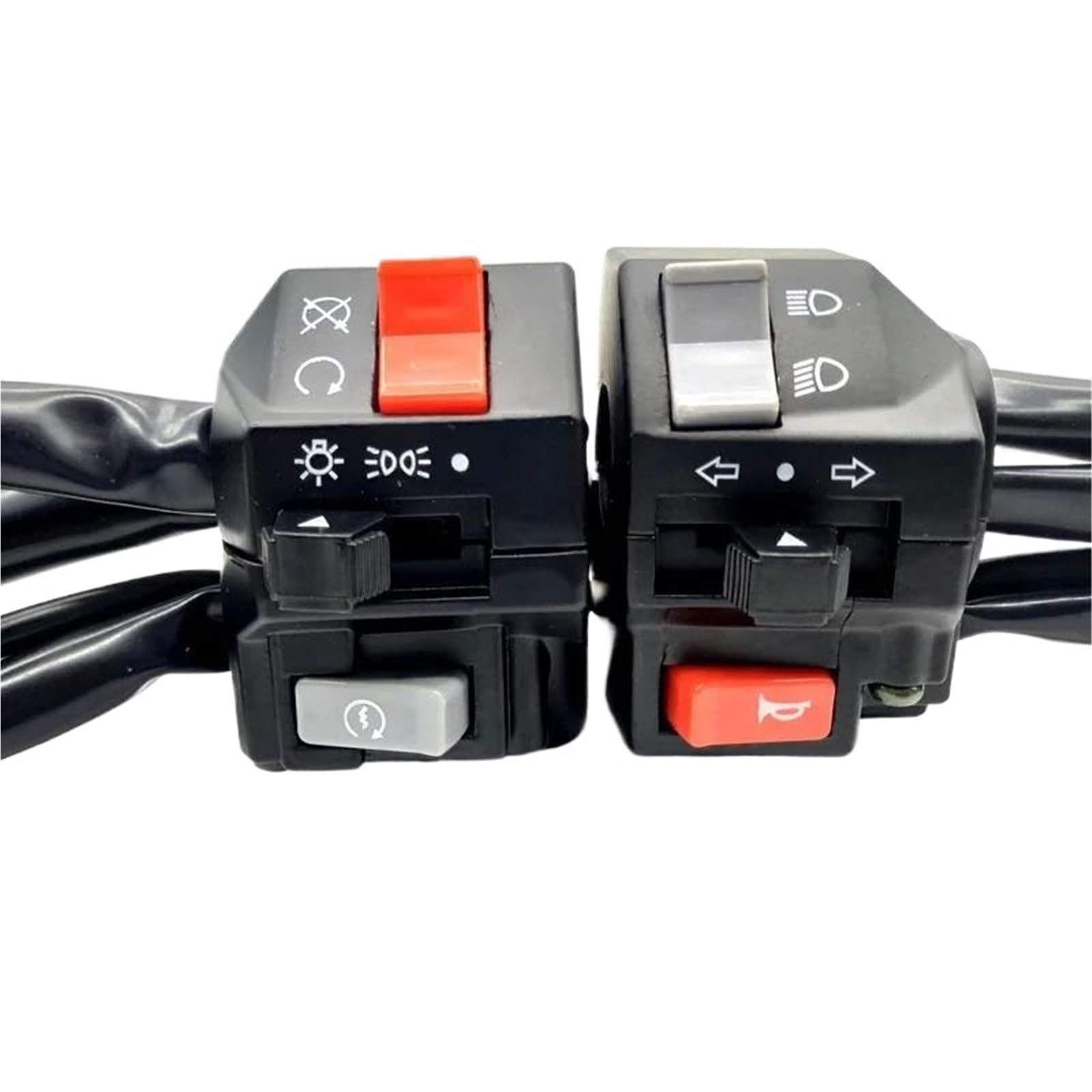JIOEWS Motorrad Schalter Control Motorrad Schalter Motorrad Hupe Taste Blinker Elektrische Nebel Lampe Licht Start Lenker Controller Schalter Griffschalter Motorrad JIOEWS Motorrad Schalter Control Motorrad Schalter Motorrad Hupe Taste Blinker Elektrische Nebel Lampe Licht Start Lenker Controller Schalter Griffschalter Motorrad von JIOEWS