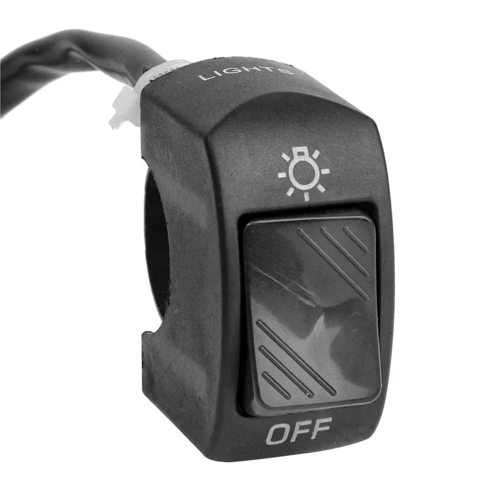 JIOEWS Motorrad Schalter Control Motorrad Schalter ON Off Control Button Lenker Halterung Scheinwerfer Signal Lampe Control Modifizierte Schalter Zubehör Griffschalter Motorrad(2) von JIOEWS
