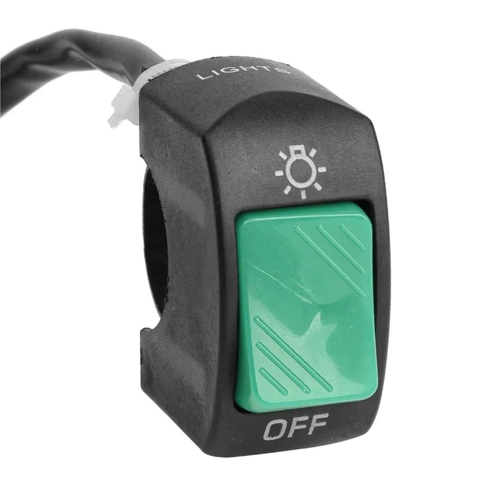 JIOEWS Motorrad Schalter Control Motorrad Schalter ON Off Control Button Lenker Halterung Scheinwerfer Signal Lampe Control Modifizierte Schalter Zubehör Griffschalter Motorrad(4) von JIOEWS