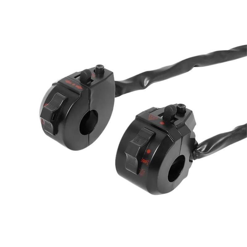 JIOEWS Motorrad Schalter Control Universal 7/8 "22mm Motorrad Motorrad ATV Lenker Abblendlicht Blinker Horn Schalter Links Und Rechts Seite Steuer Schalter Schalterelement von JIOEWS