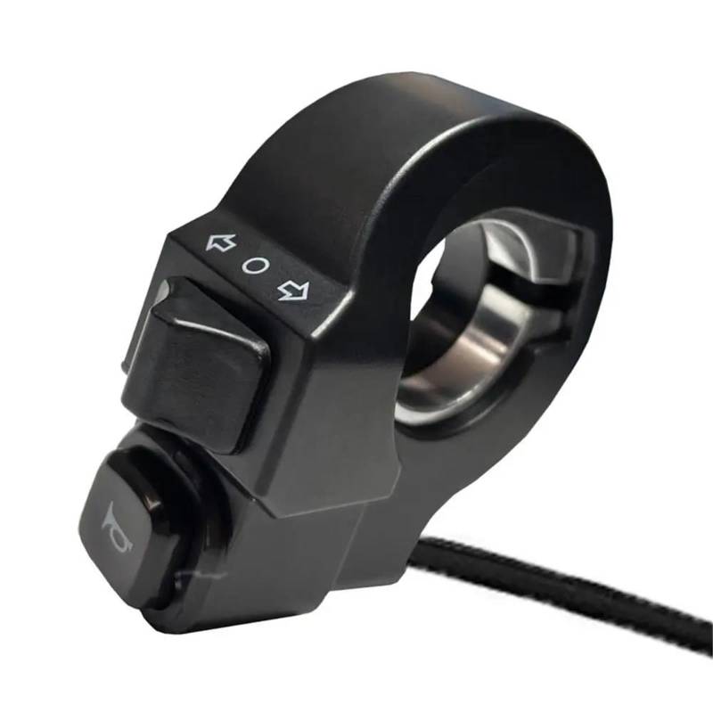 JIOEWS Motorrad Schalter Control Universal Hupe Licht Control Taste Licht Anzeige Schalter Moto Licht Controller Motorrad Lenker Schalter Griffschalter Motorrad von JIOEWS