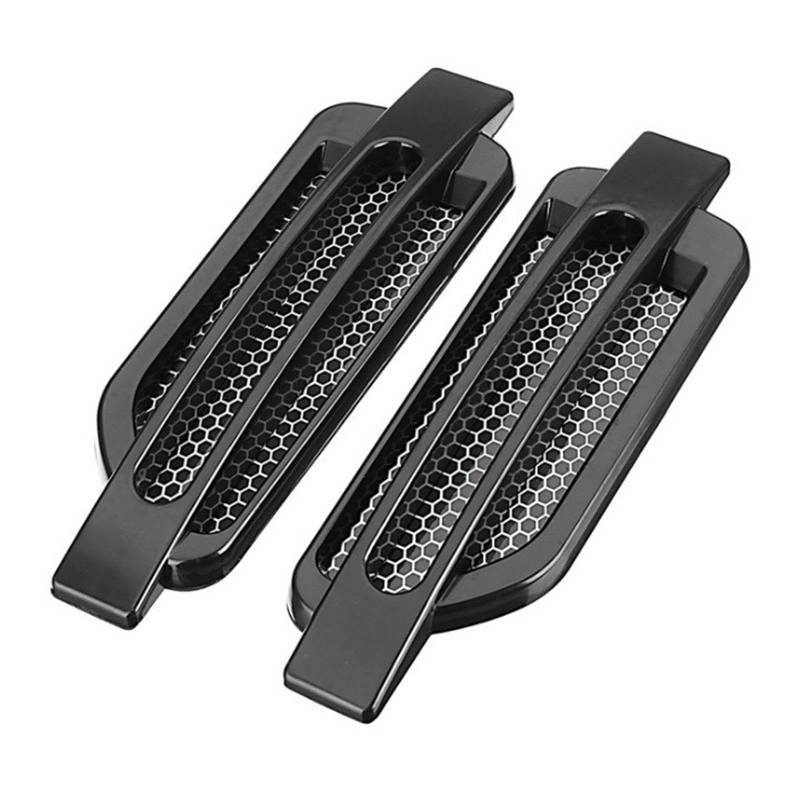 JISADER 2X Side Decoration Decoration Decoration Simulation, Schwarz von JISADER