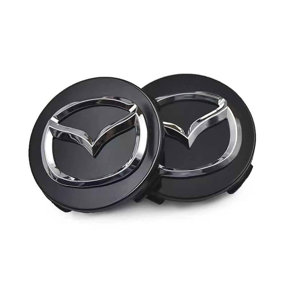 4 Stück Radnabenabdeckung für Ma-zda MX-5 MX 5 MX5 56mm, Felgenabdeckung für Autofelgen für Dekoration von Automobilen Rad Autozubehör,A 4 Stück Radnabenabdeckung für Ma-zda MX-5 MX 5 MX5 56mm, Felgenabdeckung für Autofelgen für Dekoration von Automobilen Rad Autozubehör,A von JIYIFAN
