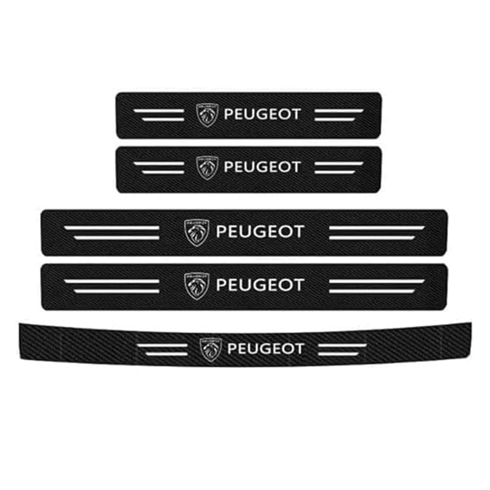 5 Stück Auto Einstiegsleisten Schutz für Peugeot 2008 I 2016-2019, Auto Einstiegsleisten Aufkleber Anti Scratch Türschweller Schutz Leisten Auto Zubehör,C 5 Stück Auto Einstiegsleisten Schutz für Peugeot 2008 I 2016-2019, Auto Einstiegsleisten Aufkleber Anti Scratch Türschweller Schutz Leisten Auto Zubehör,C von JIYIFAN