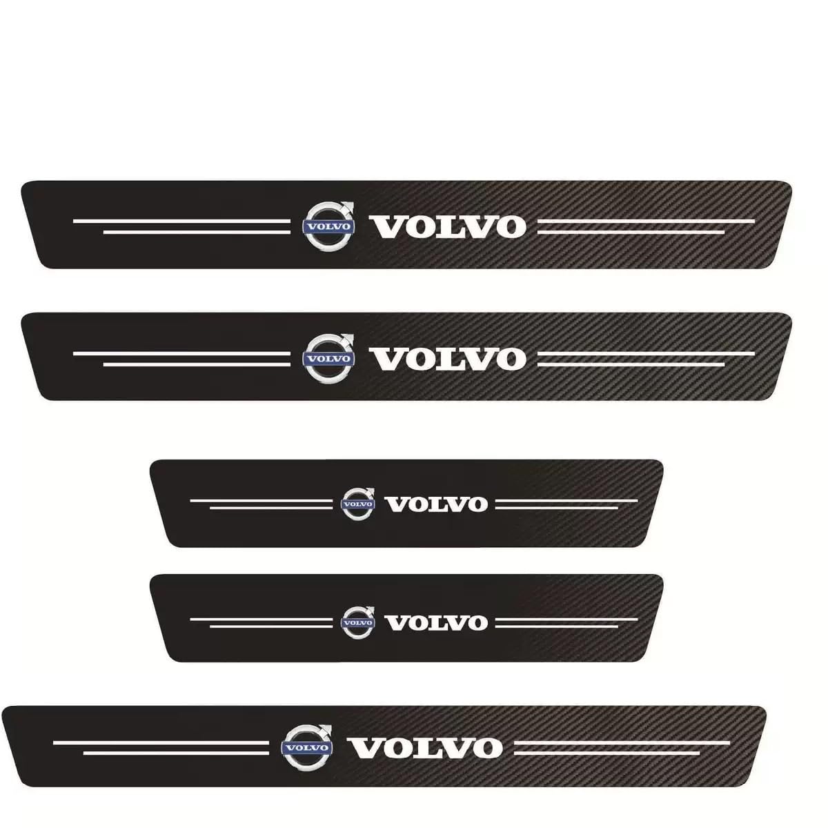 5 Stück Auto Einstiegsleisten Schutz für Volvo V60 I Cross Country 2015-2018, Auto Einstiegsleisten Aufkleber Anti Scratch Türschweller Schutz Leisten Auto Zubehör 5 Stück Auto Einstiegsleisten Schutz für Volvo V60 I Cross Country 2015-2018, Auto Einstiegsleisten Aufkleber Anti Scratch Türschweller Schutz Leisten Auto Zubehör von JIYIFAN