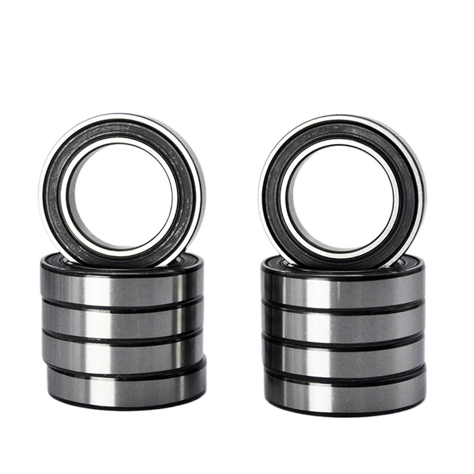 10 stücke 6802 2RS ZZ 15 * 24 * 5mm 6802RS 6800Z DDU 2Z Innen Durchmesser 15 mm Chrom Stahl tiefe Nut Bikes Fahrräder Kugellager(6802 2RS Premium) von JJCFGRDM