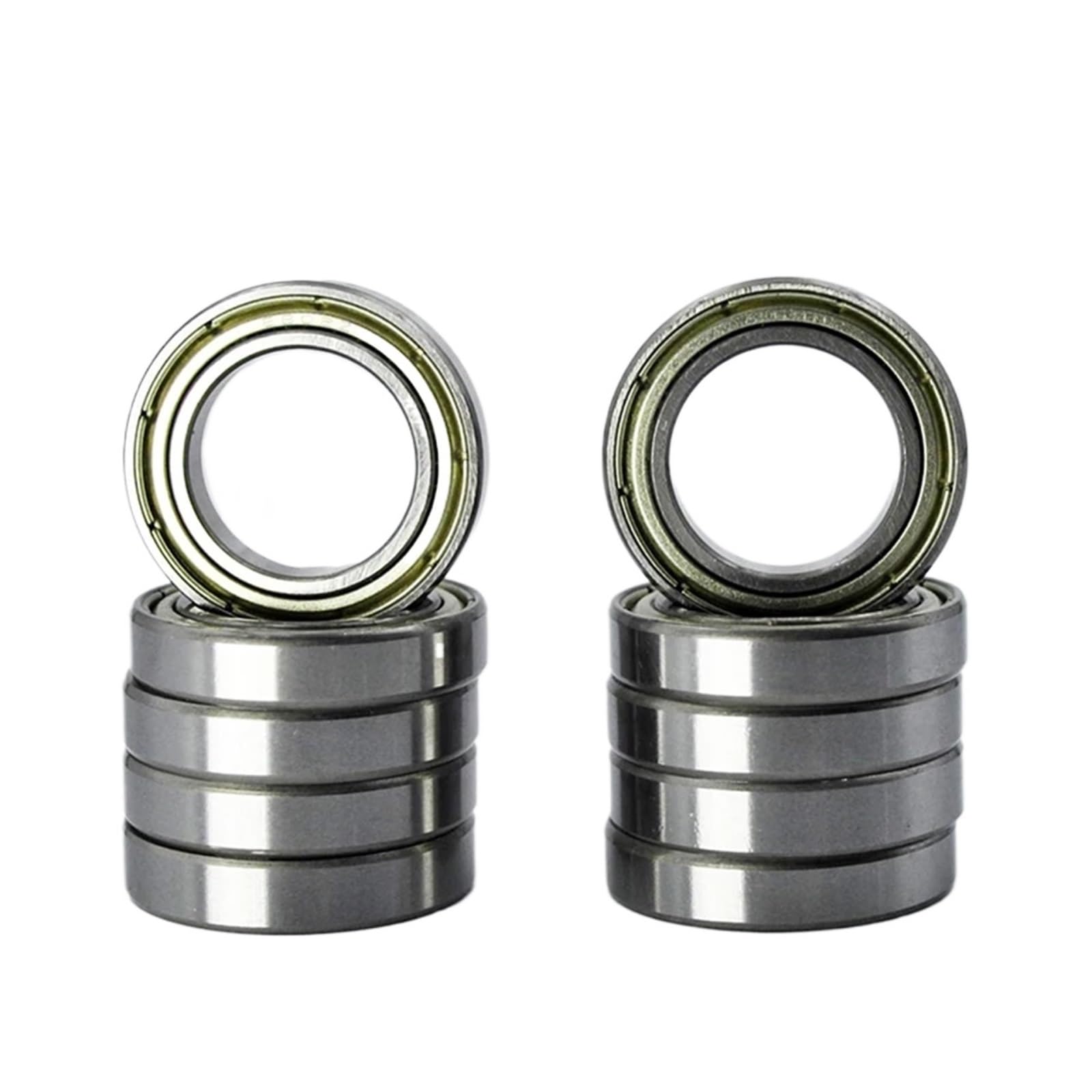 10 stücke 6802 2RS ZZ 15 * 24 * 5mm 6802RS 6800Z DDU 2Z Innen Durchmesser 15 mm Chrom Stahl tiefe Nut Bikes Fahrräder Kugellager(6802 ZZ Normal) von JJCFGRDM
